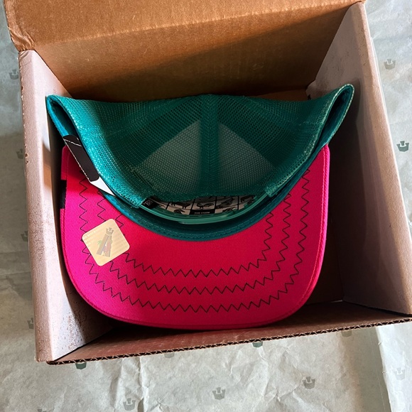 Goorin Bros Trucker Hat TIED TRIPPY FROG Drop NEW WITH TAG LIMITED EDITI… - Picture 5 of 8